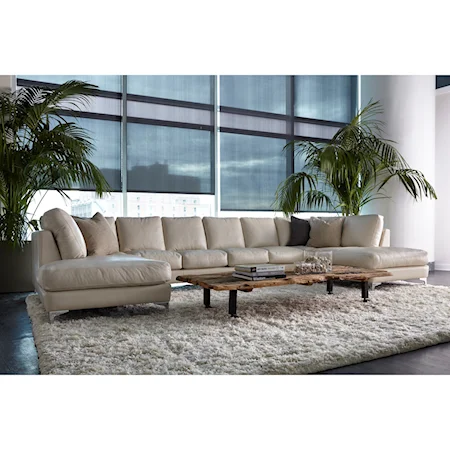 Contemporary 6-Seat U-Shape Sectional